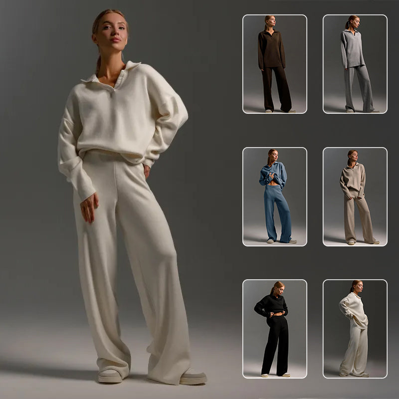 Fall Winter Two Piece Set Women&