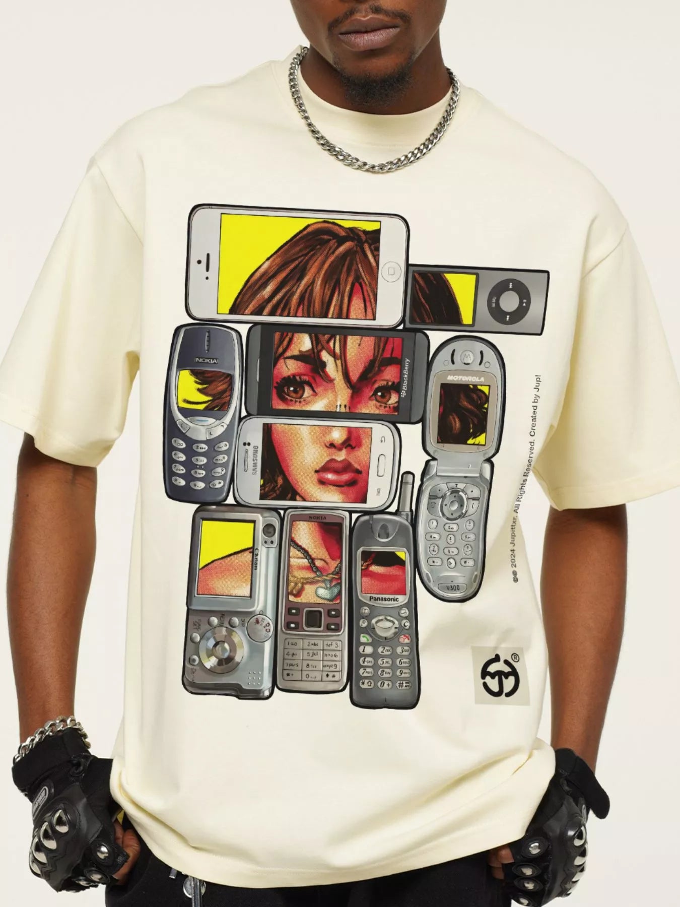 Men's Vintage Wash Graphic Short Sleeve T-Shirt