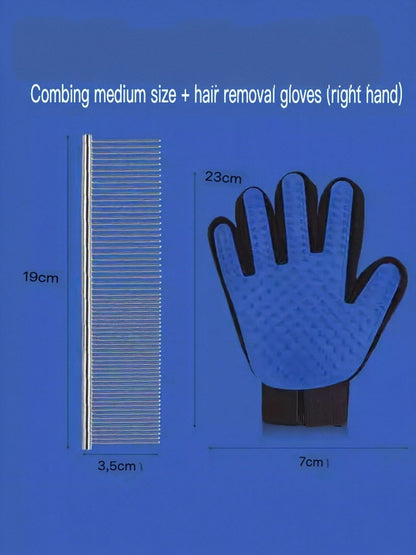 Stainless Steel Pet Grooming Comb for Hair Removal - Loving It Shop