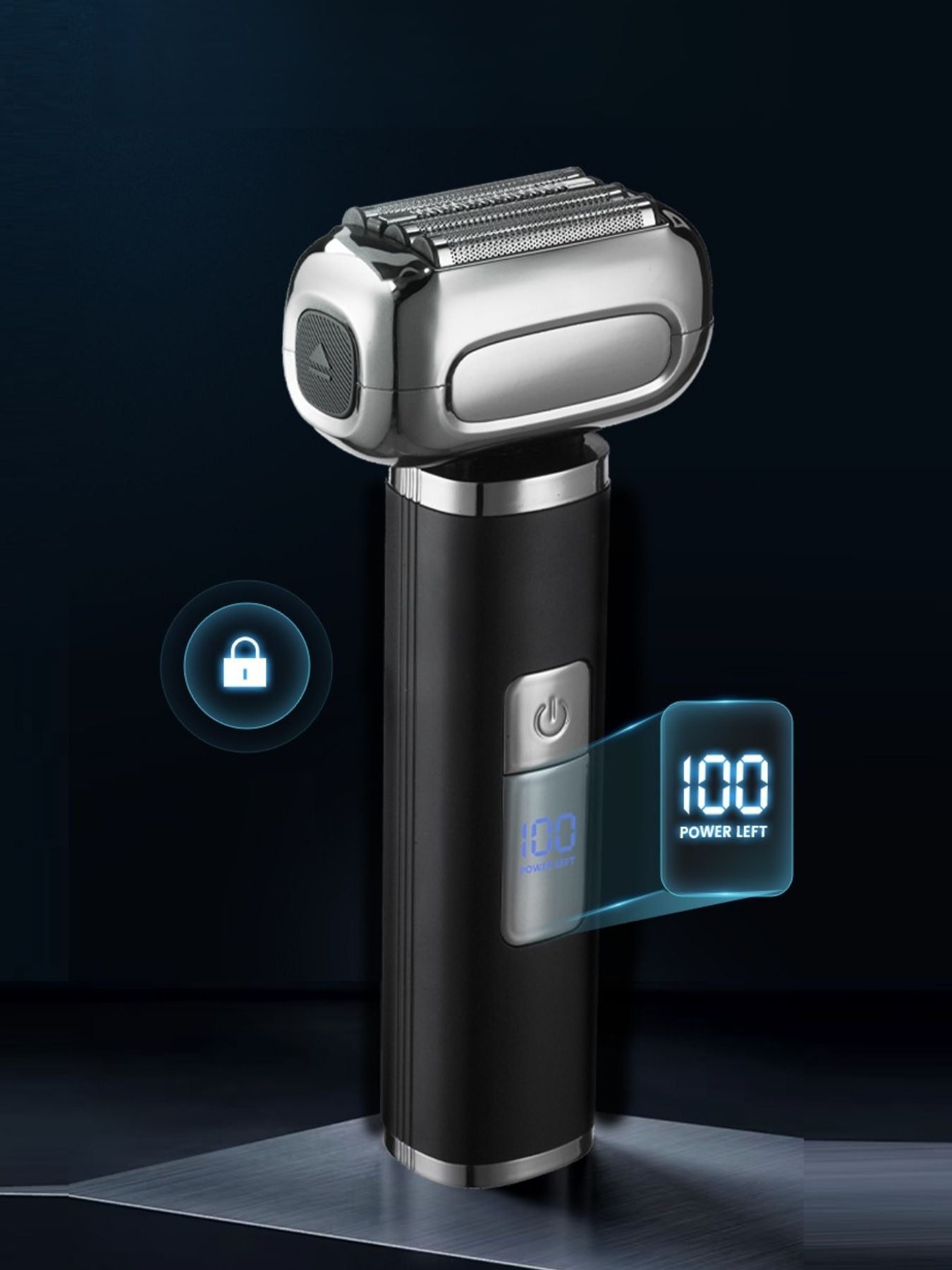 Waterproof Electric Foil Shaver with LED Display - Loving It Shop