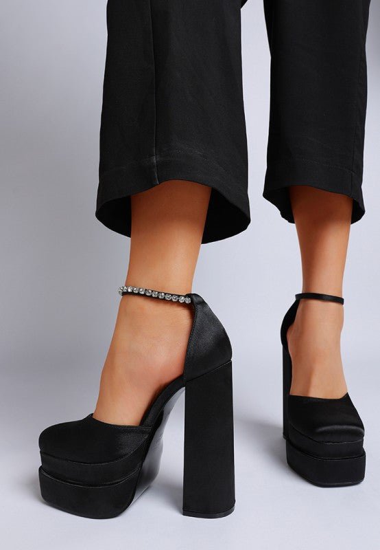 Martini Sky High Platform Sandals - Loving It Shop