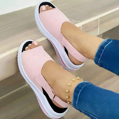 Large Size Thick Sole Heightening Women&