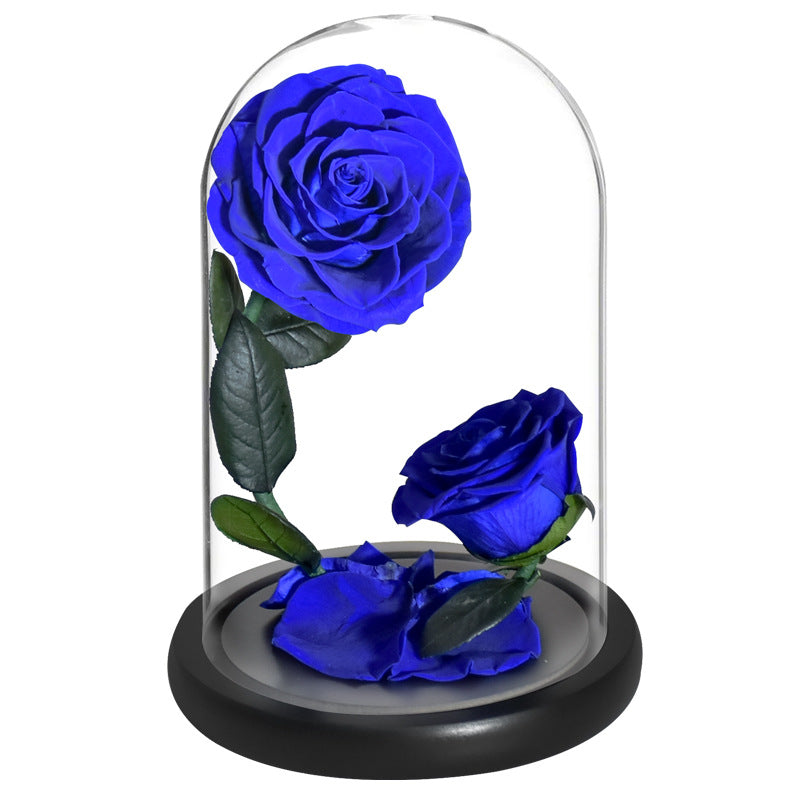 Double Preserved Flower Rose Valentine&
