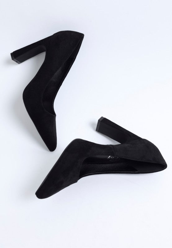 Uboa Slim Block Heel Pumps