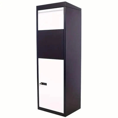 Galvanized Steel Parcel Mailbox w/Code Lock &amp; Mounting Hardware