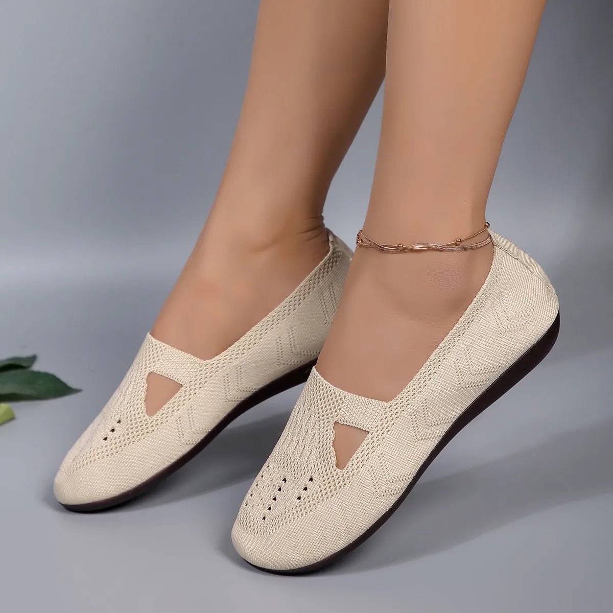 Cutout Mesh Slip Ons - Loving It Shop