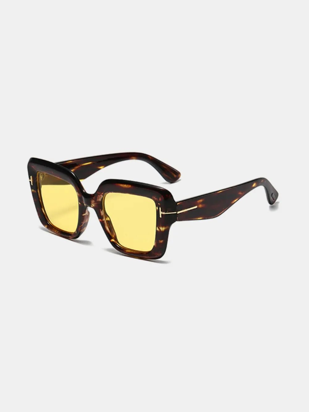Polycarbonate Frame Square Sunglasses - Loving It Shop