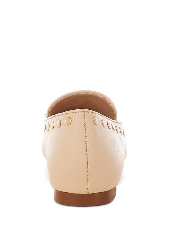 Philoha Studs & Tassels Detail Flat Loafers - Loving It Shop
