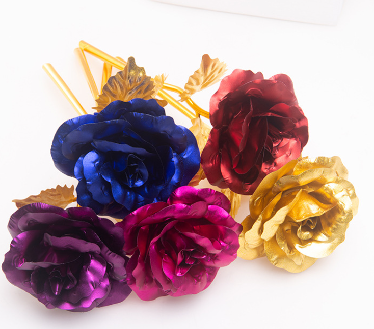 24K Gold Foil Rose - Gift for Mother&