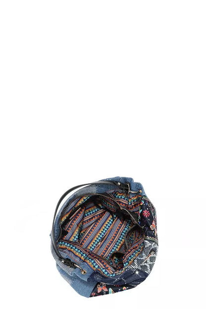 Bosque De Amor Denim Hobo Bag
