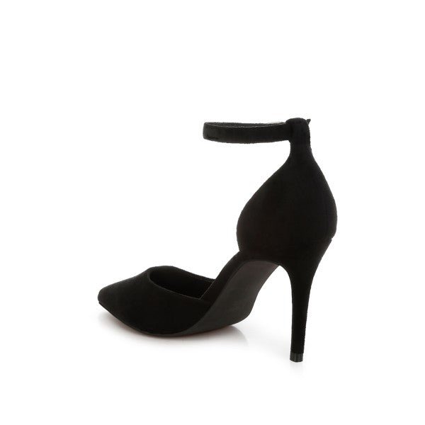 Dolona Microfiber Stiletto Heel Sandals - Loving It Shop