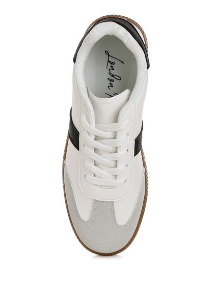 Crossover Classic Lace-Up Flatform Sneaker