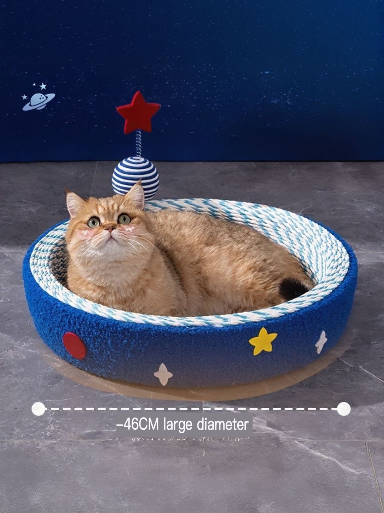 Round Cat Scratching Posts Pet Nest - Loving It Shop