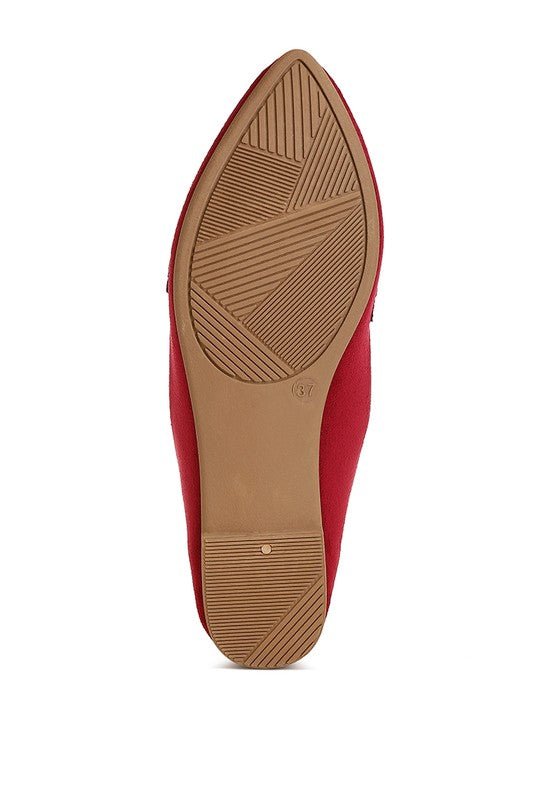 Fembot Horsebit Detail Flexible Loafers - Loving It Shop