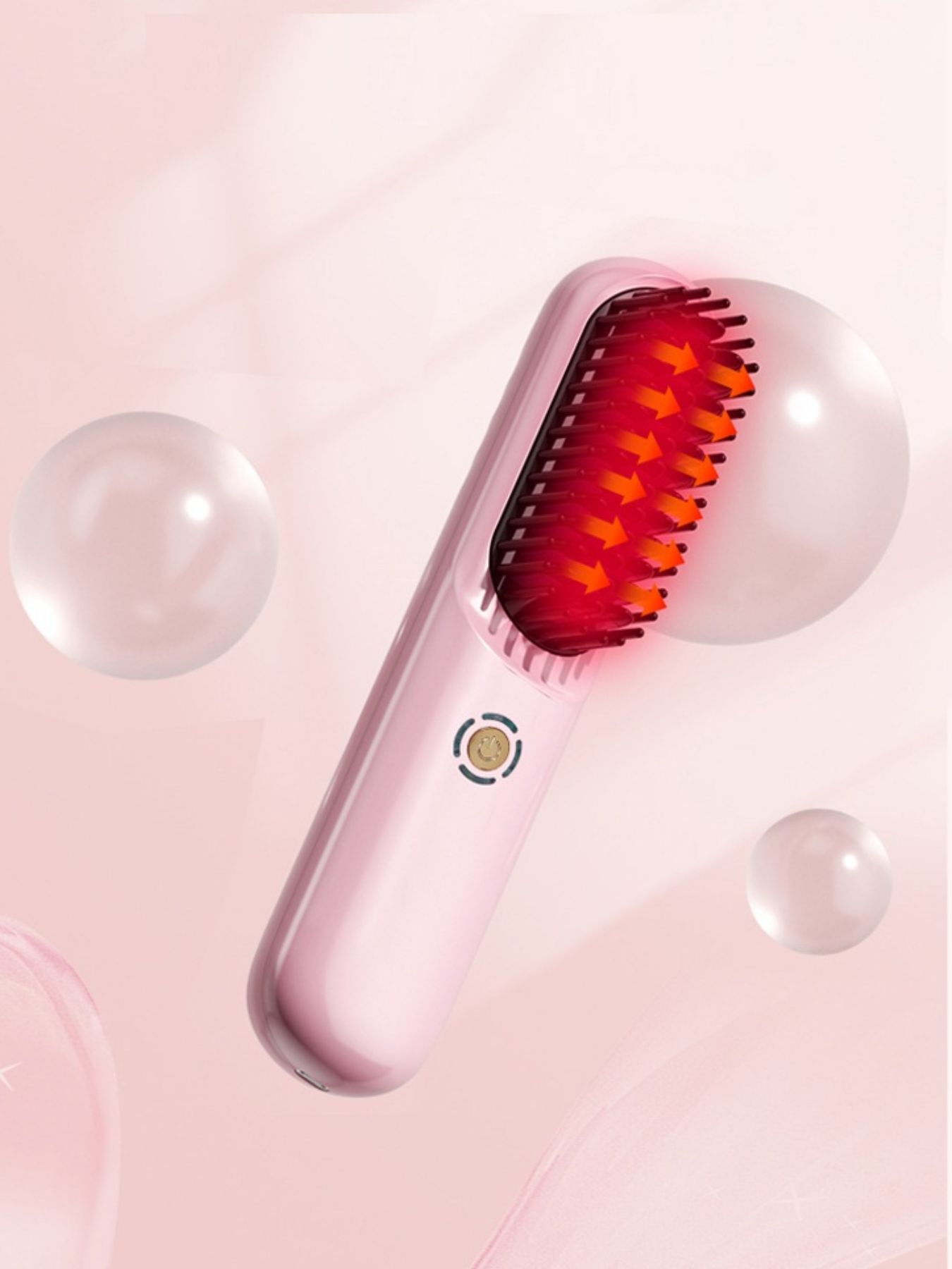 Portable Heated Hair Straightening Comb - Loving It Shop