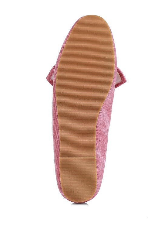 Waveney Bow Embellished Loafers - Loving It Shop
