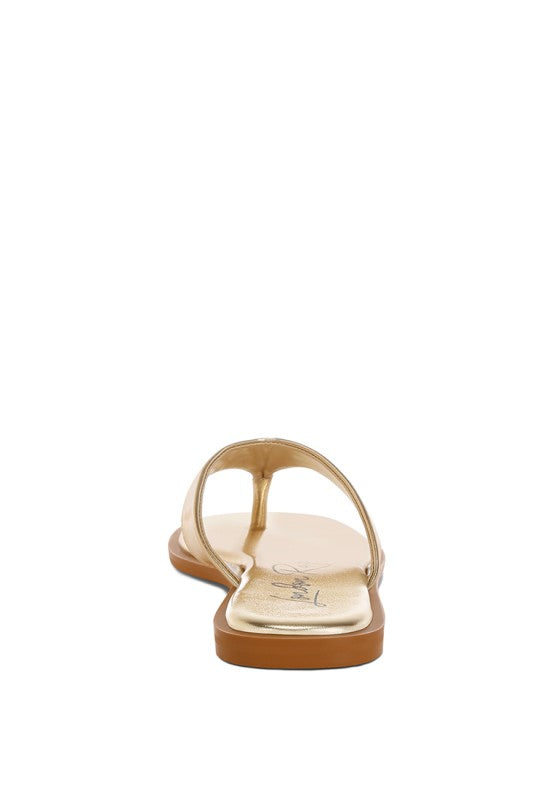 Nitty Square Toe Flats