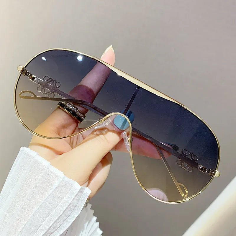 Gradient Aviator Sunglasses - Loving It Shop