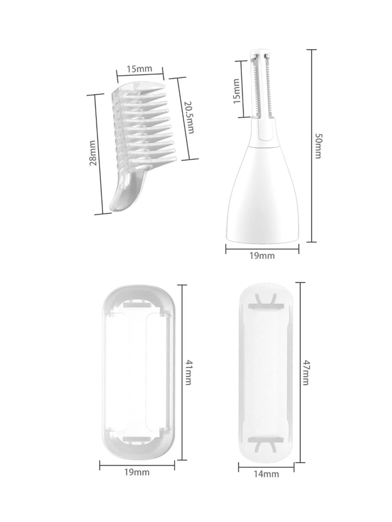 5 - in - 1 Rechargeable Hair Removal Epilator - Loving It Shop