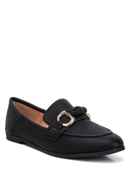 Asher Horsebit Embellished Loafers - Loving It Shop