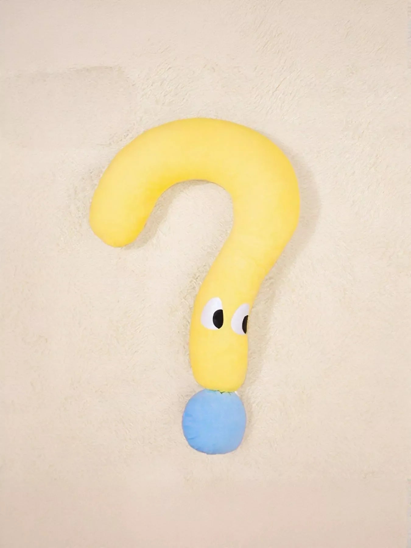 Question Mark Shaped Plush Pet Bed - Loving It Shop