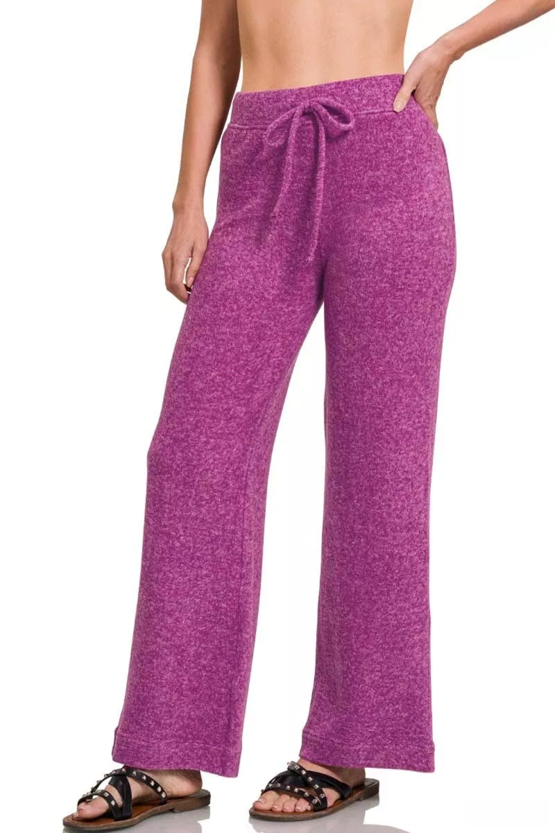 Soft Brushed Hacci Pants