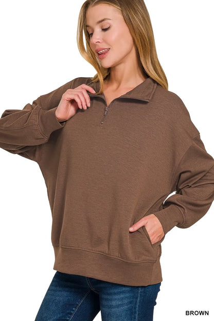 Scuba Quarter-Zip Sweatshirt