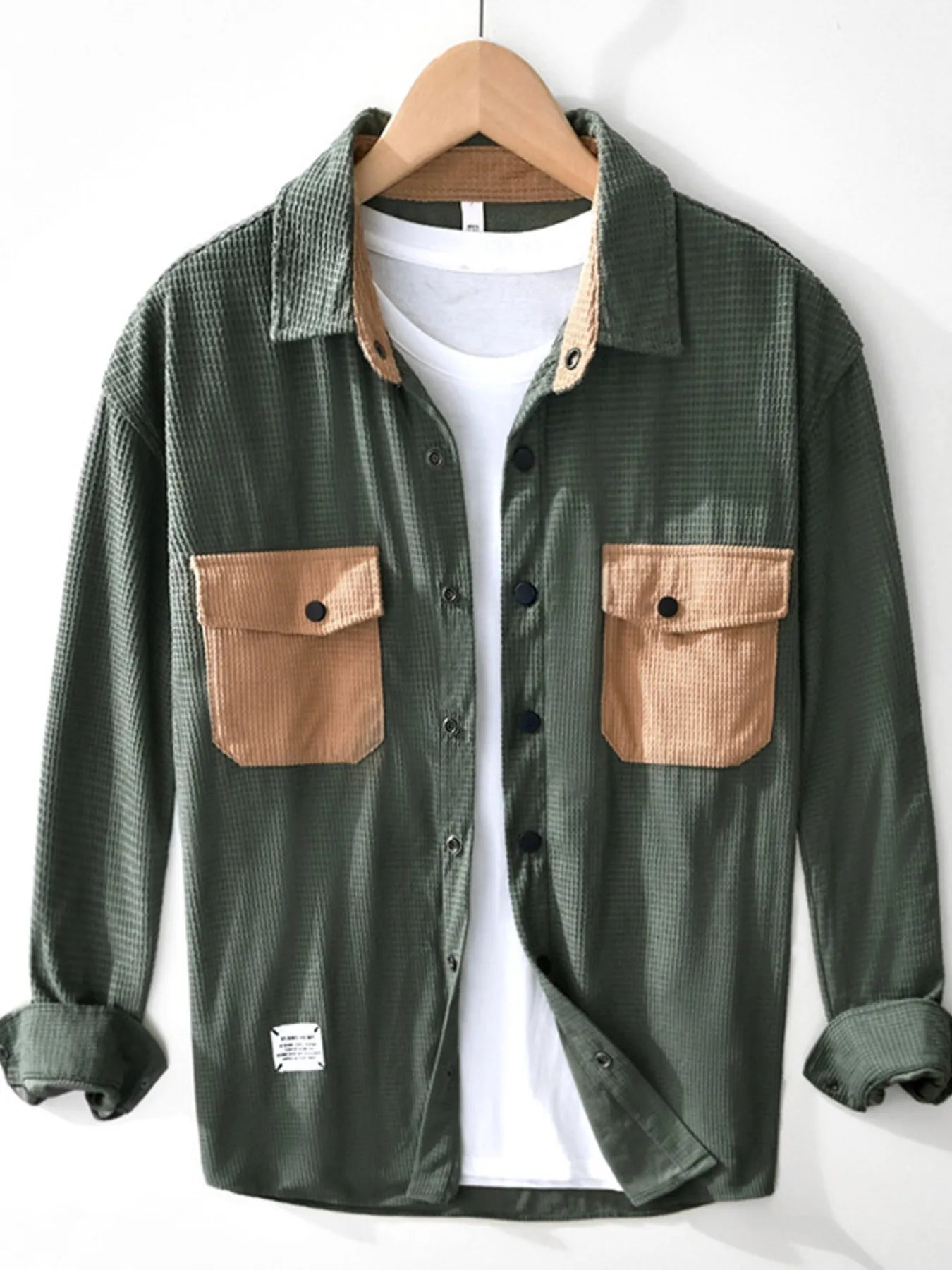 Men's Button Up Long Sleeve Shirt