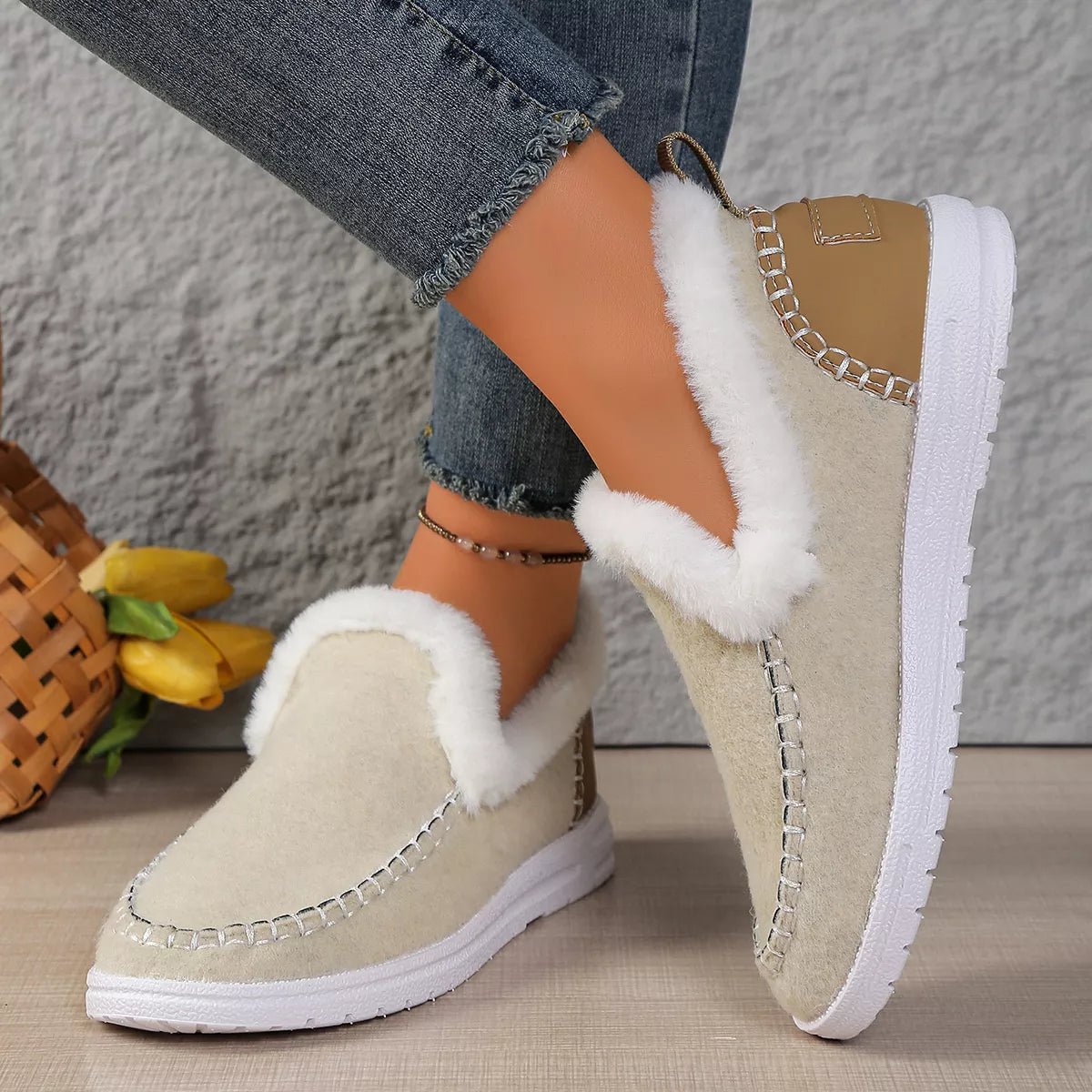 Plush - Lined Slip - Ons - Loving It Shop