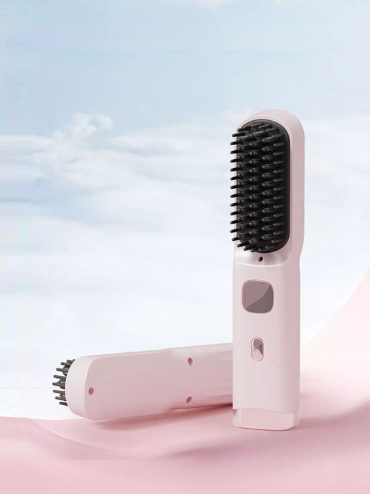 Portable Heated Hair Straightening Comb - Loving It Shop