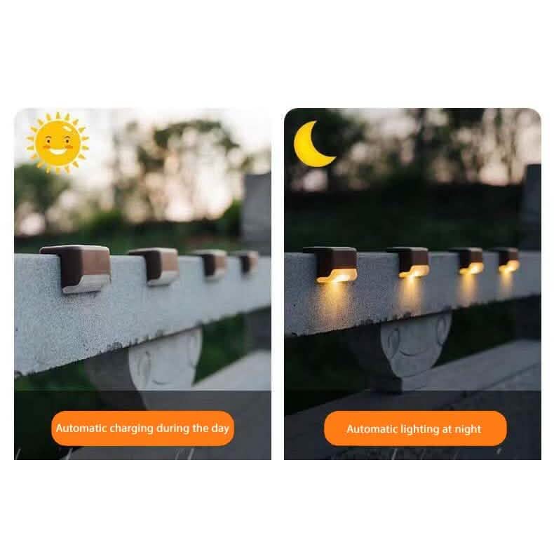 8-Pack: Solar LED Deck &amp; Step Lights