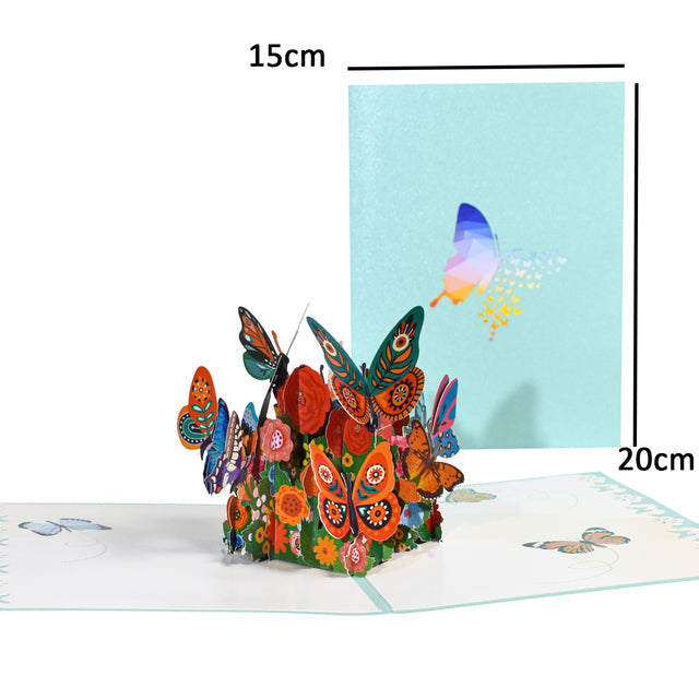 Butterfly Pop-Up Greeting Cards for Mother&