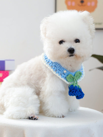 Contrast Pet Scarf - Loving It Shop