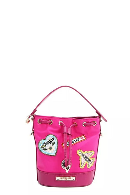 Color Patch Bucket Bag