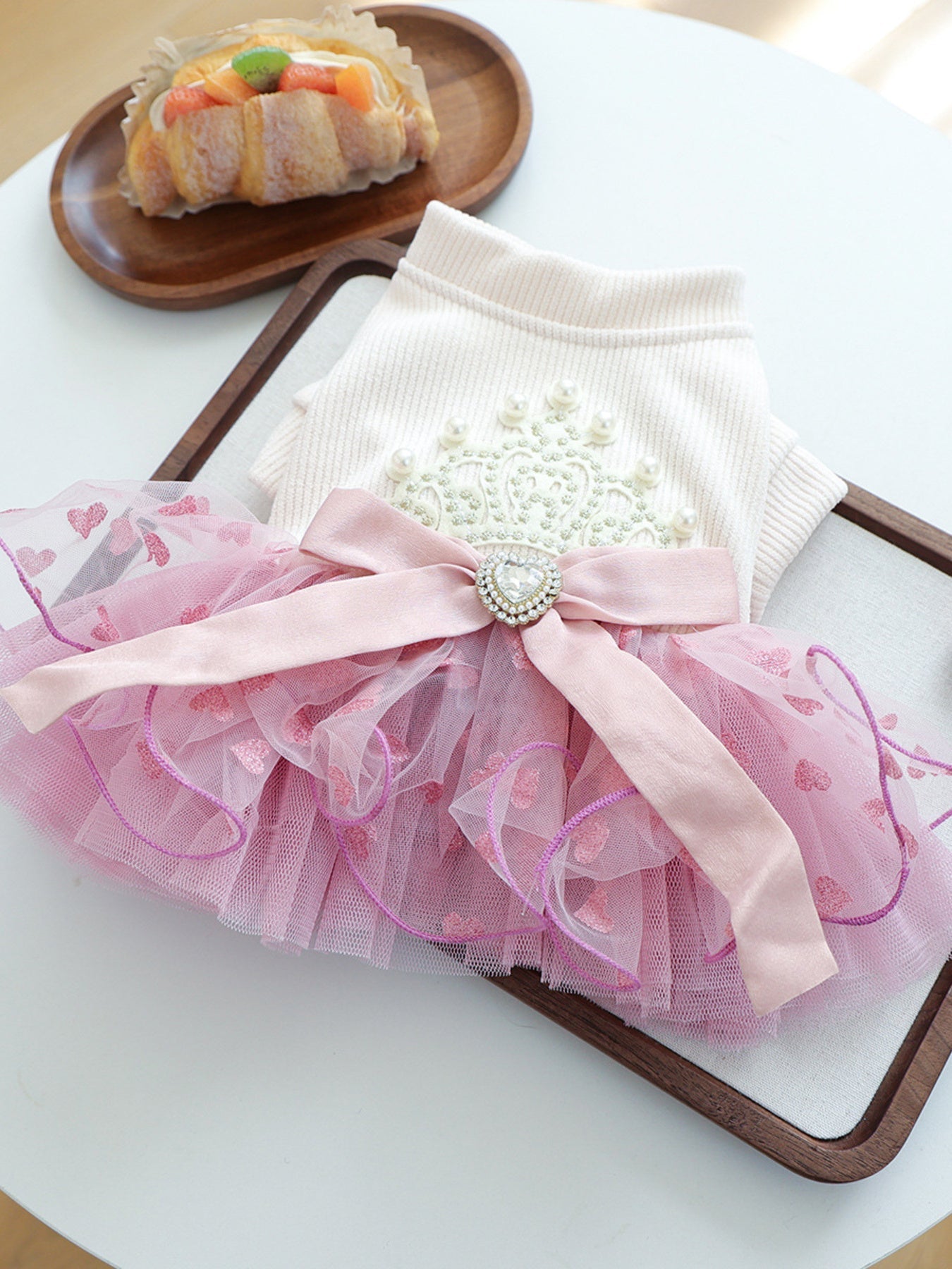 Pearl - Embellished Pet Dress - Loving It Shop