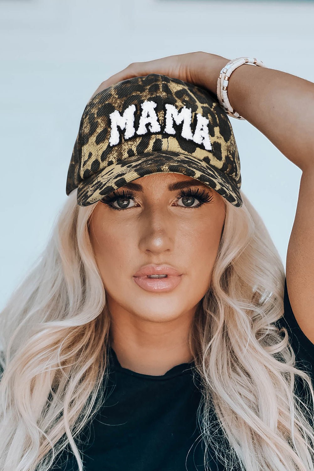 Leopard MAMA Embroidered Leopard Baseball Cap - Loving It Shop