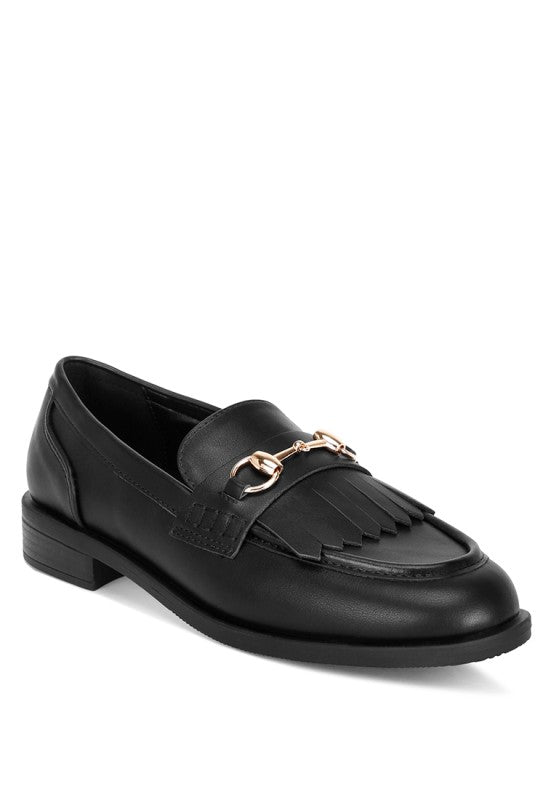 Enola Low Block Heel Loafers