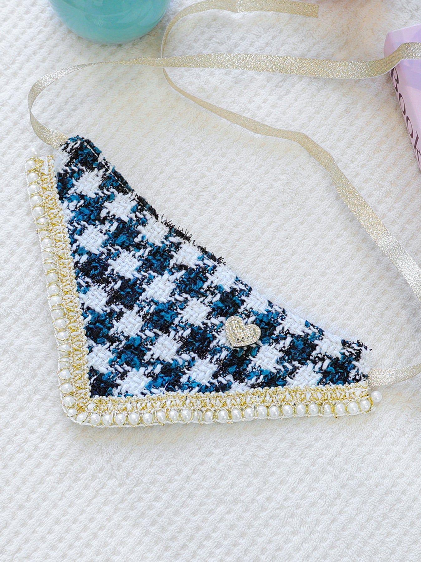 Triangle Tweed Pet Scarf - Loving It Shop