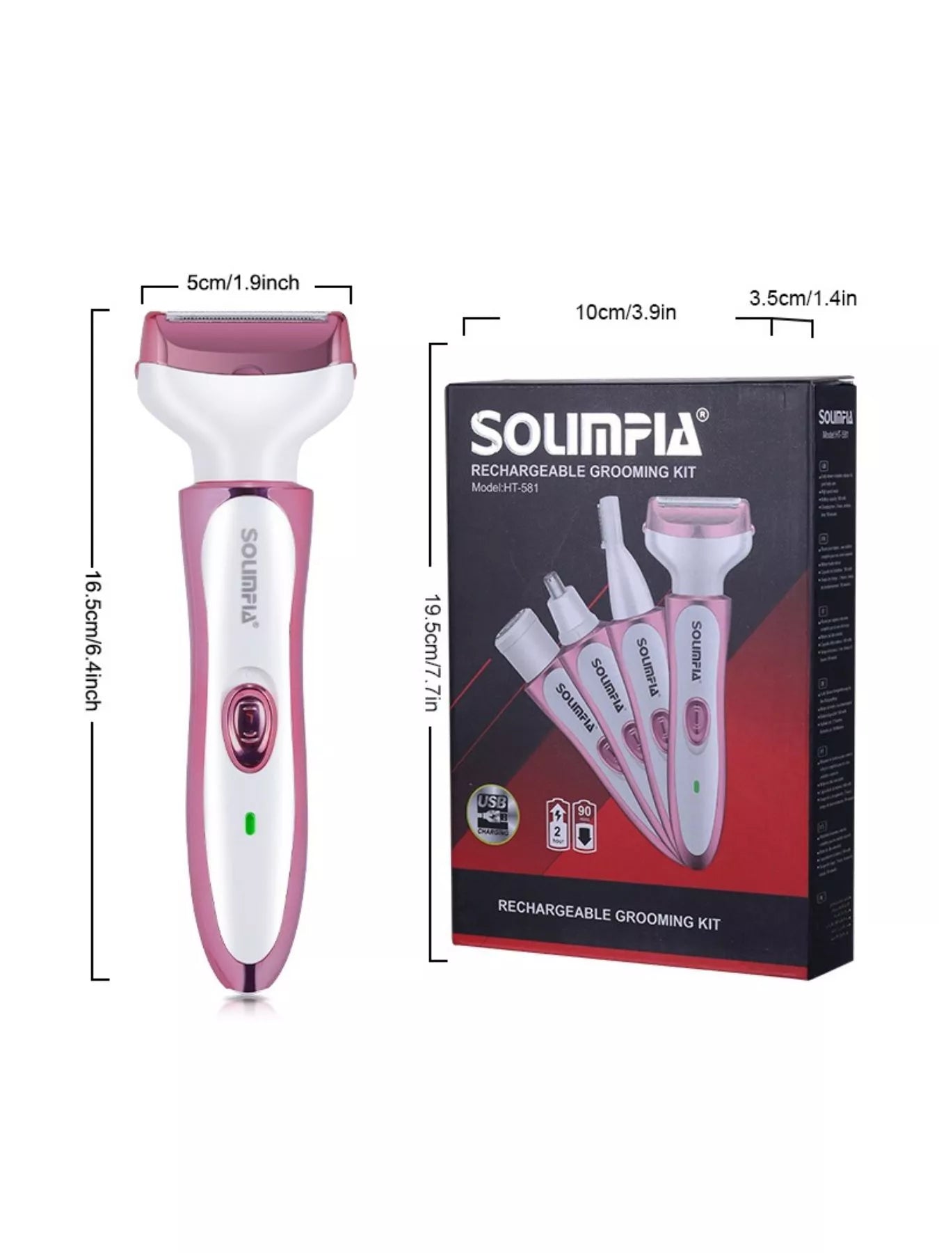 Ergonomic Hair Removal Epilator - Loving It Shop