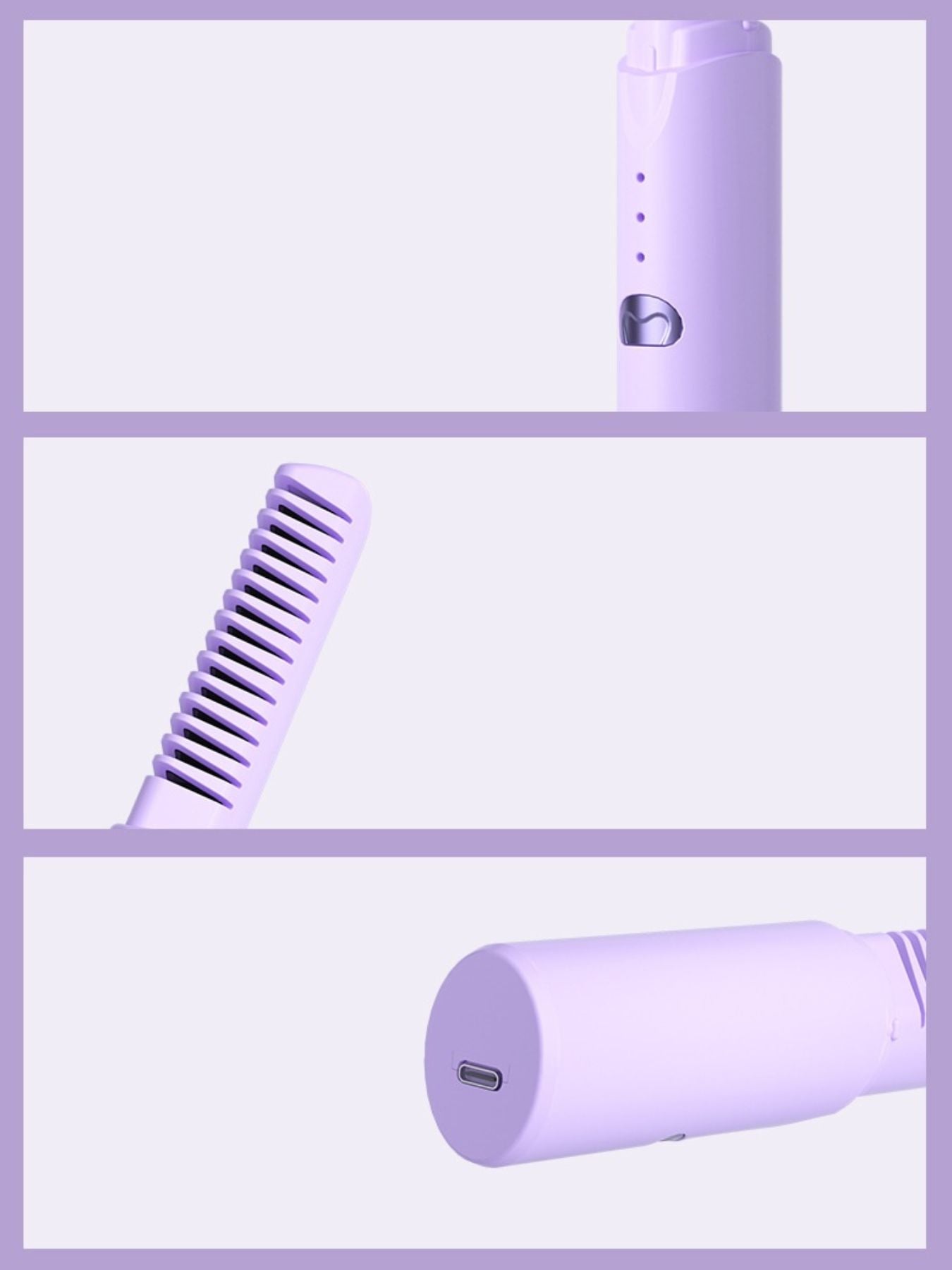 Portable Heated Straightening Comb - Loving It Shop