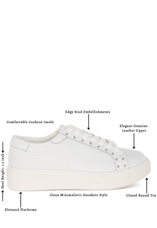 Strider Studs Embellished Chunky Sneakers