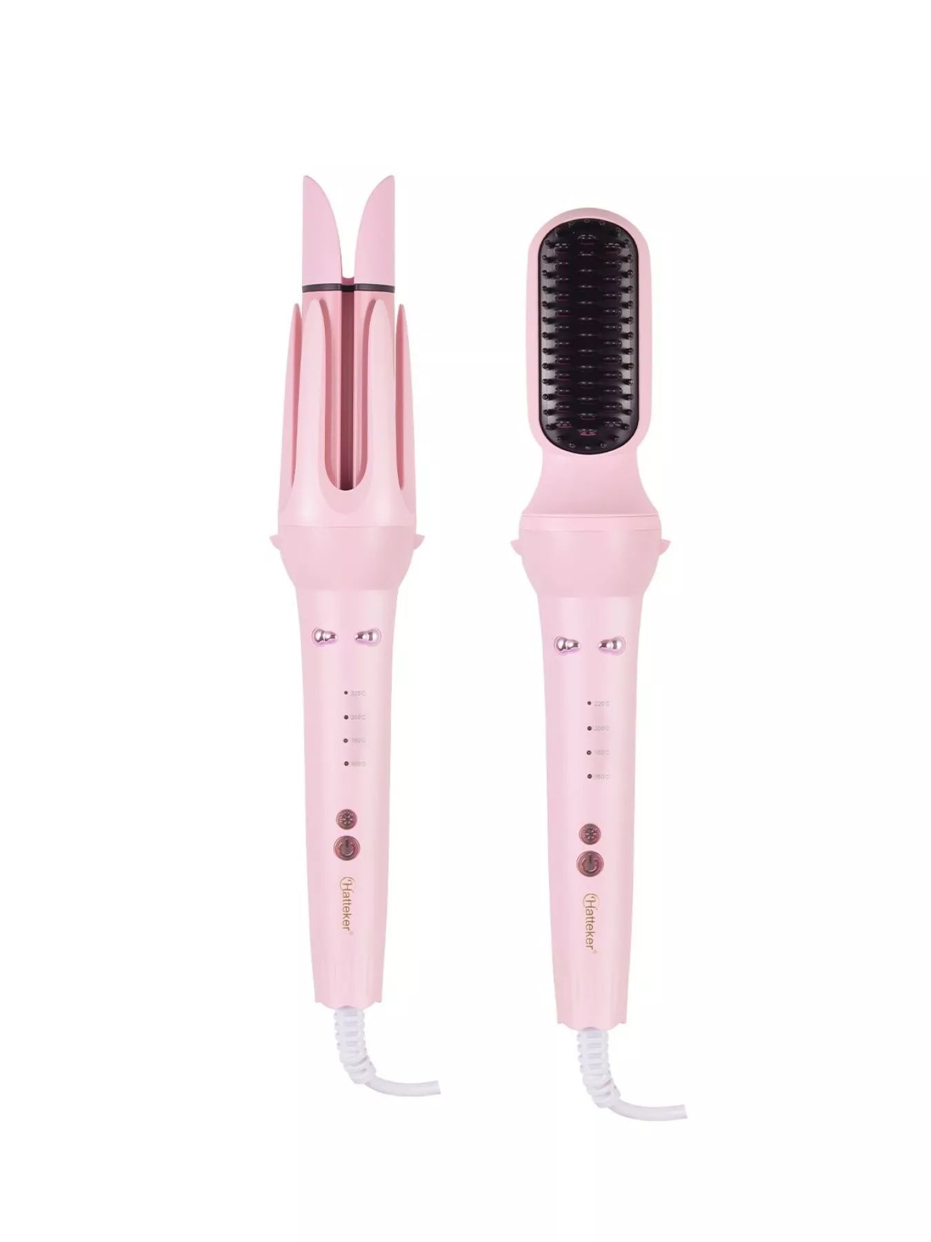 2 - in - 1 Automatic Rotating Ceramic Curling Iron - Loving It Shop
