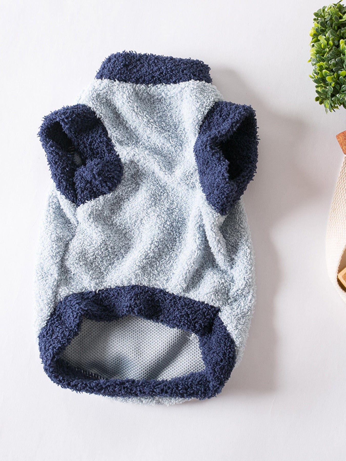 Fleece Pet Sweater with Button Decor - Loving It Shop