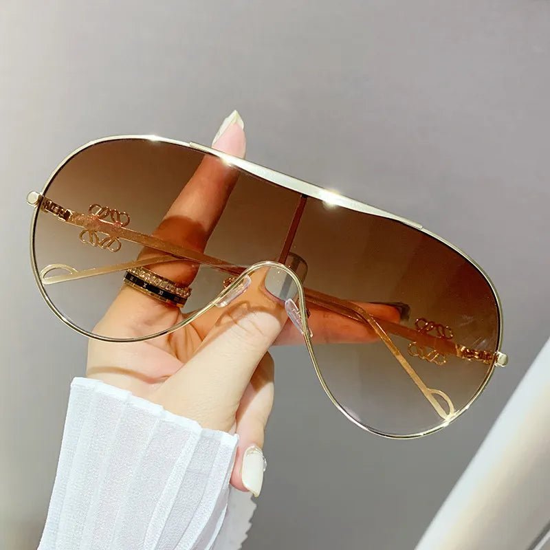 Gradient Aviator Sunglasses - Loving It Shop
