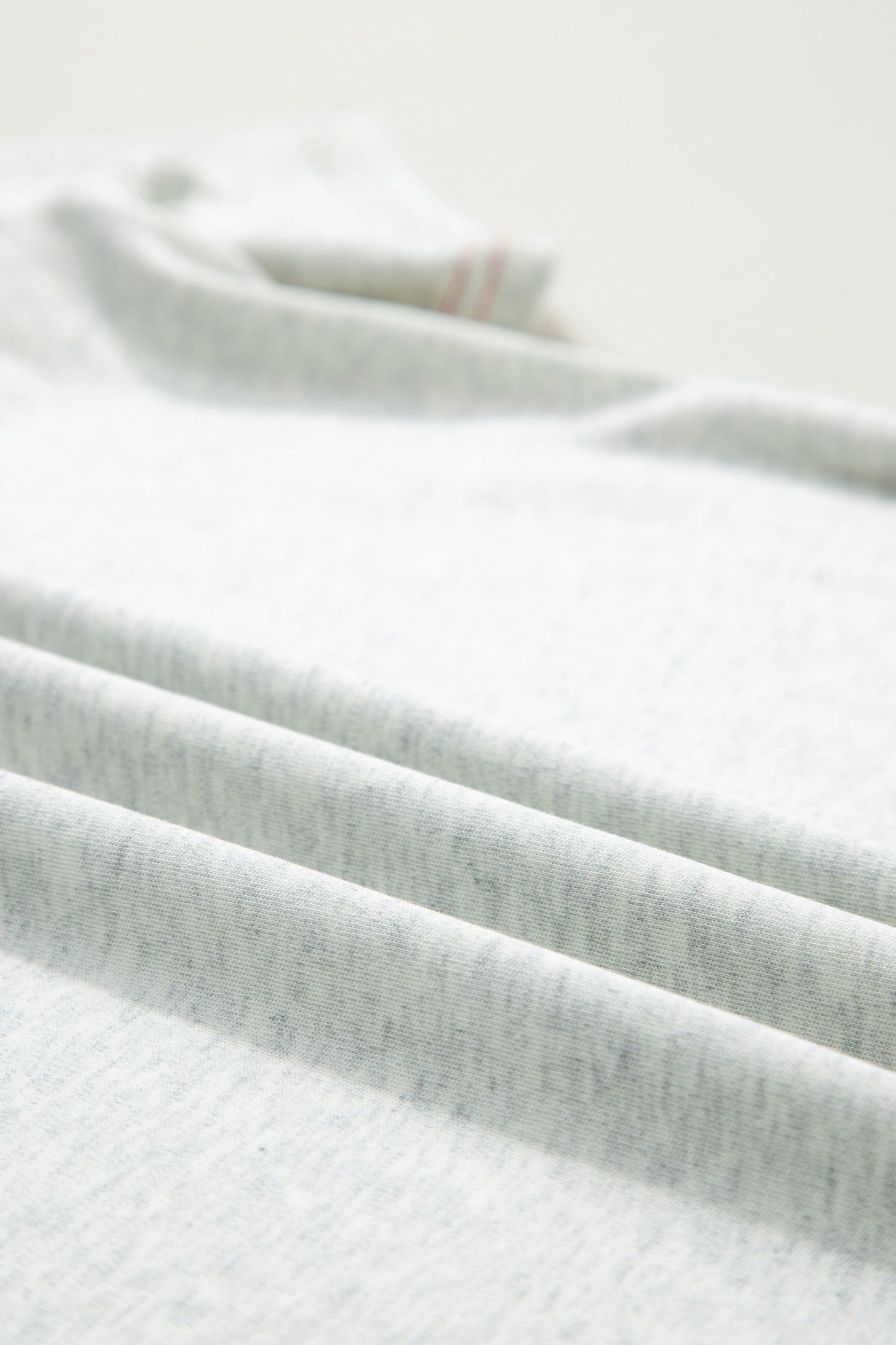 Light Grey Reversible Contrast-Stitched T-Shirt