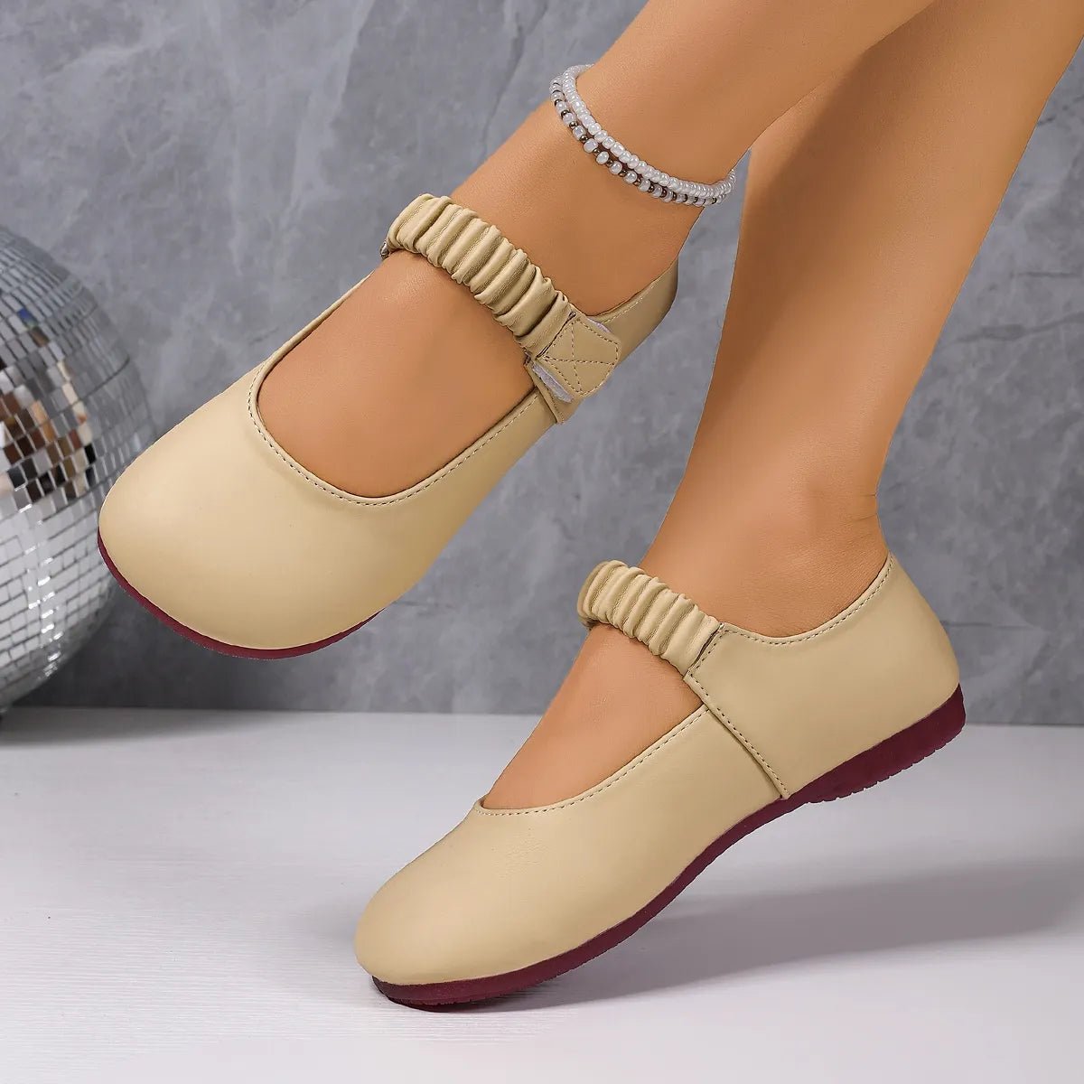 Round Toe Flat Loafers - Loving It Shop