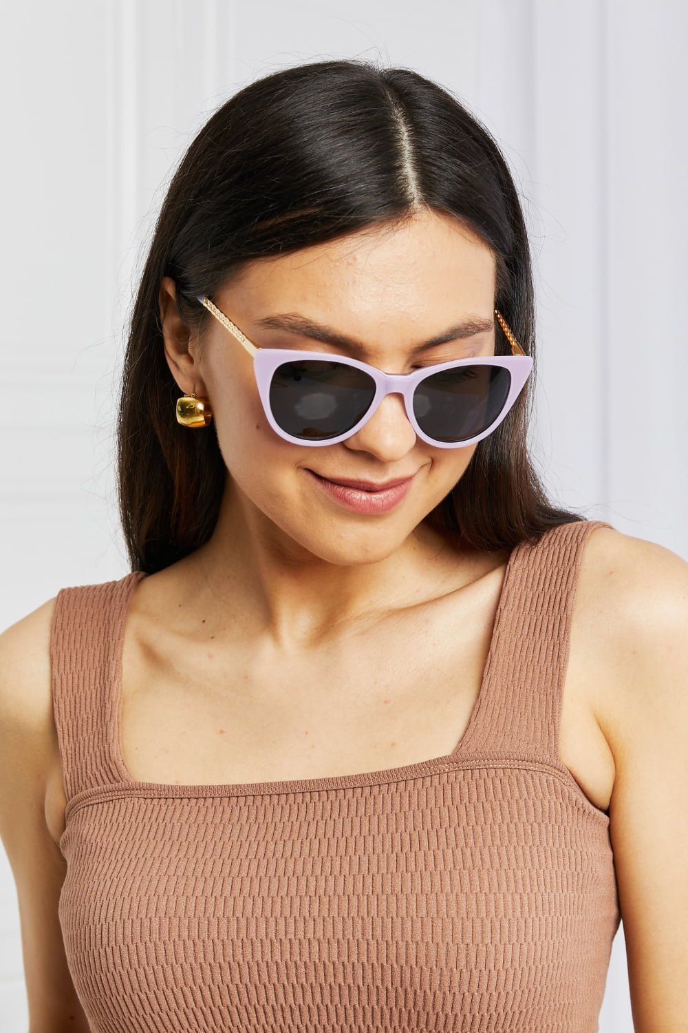Cat - Eye Acetate Frame Sunglasses - Loving It Shop