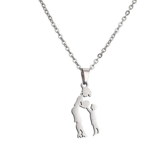 DIY Mother-Daughter Pendant Necklace for Mother's Day
