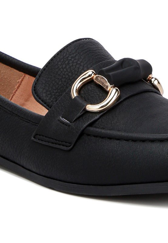 Asher Horsebit Embellished Loafers - Loving It Shop