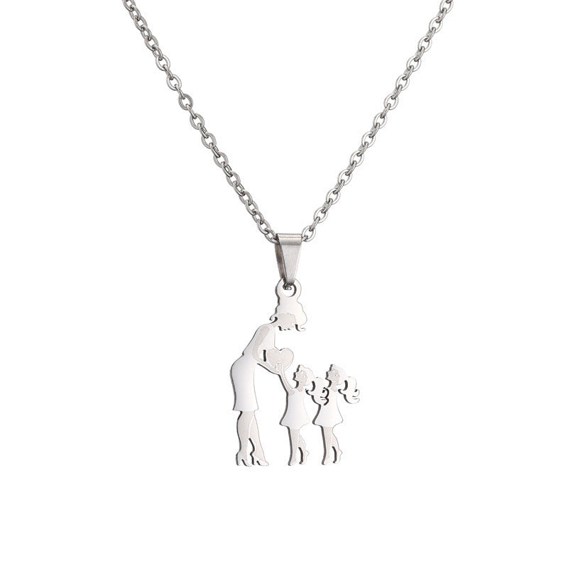 DIY Mother-Daughter Pendant Necklace for Mother&